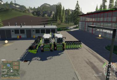 Lexion 780 with capacity selection and cutters v1.1