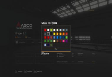 Lexion 780 with capacity selection and cutters v1.1