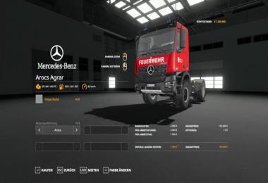 Mercedes Benz Fire Department Edition v1.1