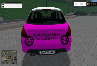 Peugeot 308 Auto Ecole By CYRIL854 v1.0