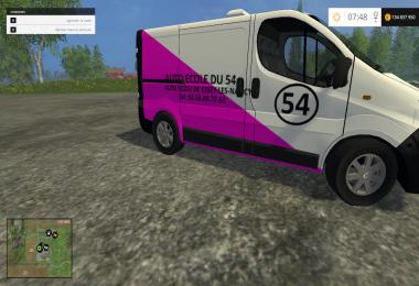 Renault Trafic Auto Ecole du 54 By CYRIL854
