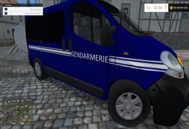Renault Trafic Gendarmerie By CYRIL854 v1.0
