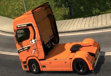 Scania S Simulator RADIO Style Paintwork 1.35.x