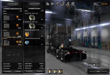 Volvo VNL no crash with Horns and back Rack v1.0