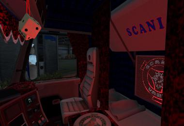 Scania 143M interior v1.0