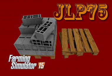 3 MODELES DE PARPAING 20x20x50 SUR PALETTE v1.0