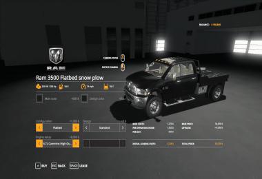 Ram 3500 snowplow v1.0