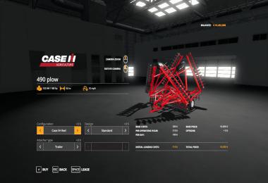 Case IH plow USA style v1.0