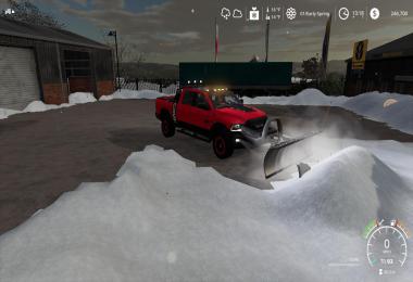 Dodge Power Wagon plow v1.0