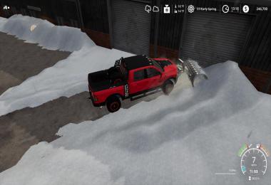 Dodge Power Wagon plow v1.0