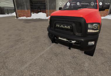 Dodge Power Wagon plow v1.0