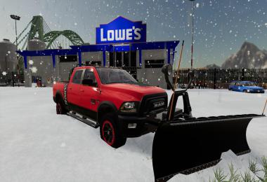 Dodge Power Wagon plow v1.0