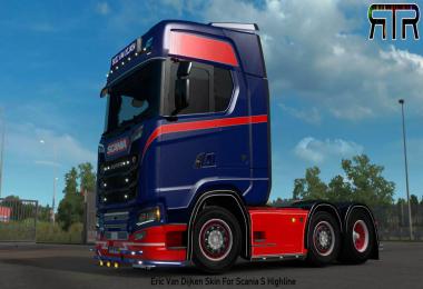 Eric Van Dijken Skin For Scania S v1.0