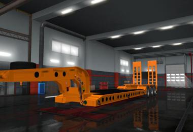 Flatbed Trailer 3 axles v2.0