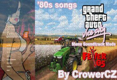 FS19 - GTA Vice City Music Soundtrack in menu v1.0