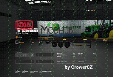 Fs19 John Deere Kogel Autoloader Trailer v1.0