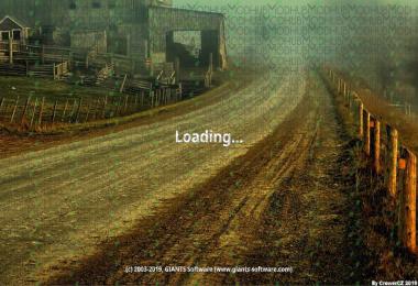 FS19 Menu Background - Autumn Dirt Road v1.0