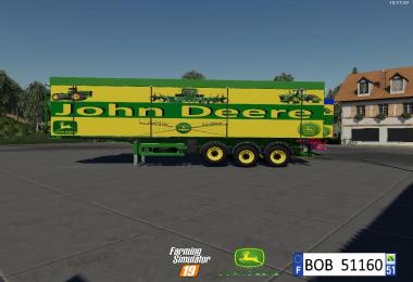 FS19 Pack Trailer John Deere By BOB51160 v1.0