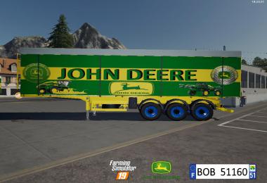 FS19 Pack Trailer John Deere By BOB51160 v1.0