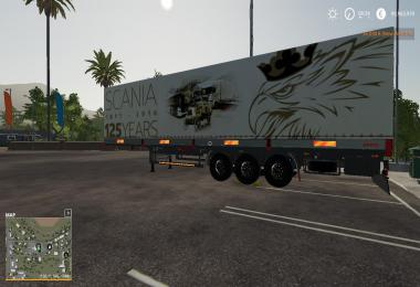 Scania 125 Years Kogel Autoloader Trailer v1.0