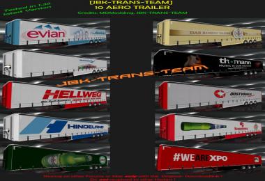 JBK 10 Trailer AERO CURTAIN 1.35