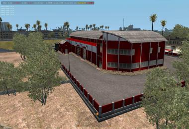 Large garage Peterbilt 1.35.x