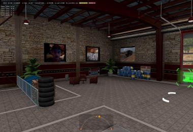 Large garage Peterbilt 1.35.x