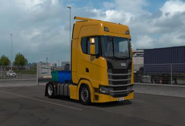 Low deck chassis addon for Eugene Scania Next Gen v1.1