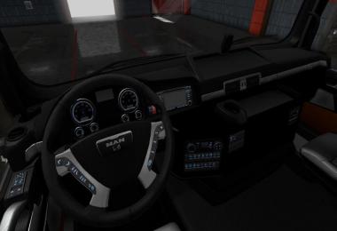 MAN TGX Black Interior 1.35.x