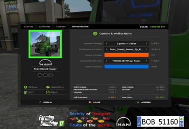 Man Diesel Power By BOB51160 v1.0.0.0