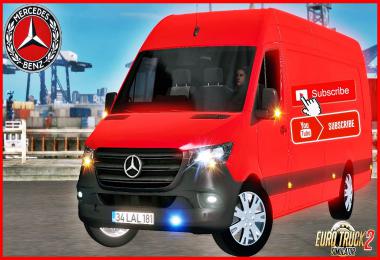 Mercedes Benz Sprinter 2019 Ets2 Mod 1.35