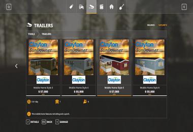 Mobile home pack v1.0.0.1