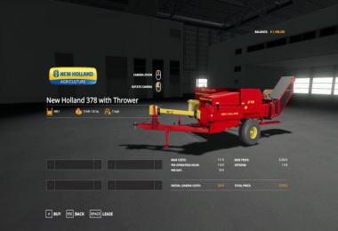 New Holland 378 Baler with Options v1.2.0.0