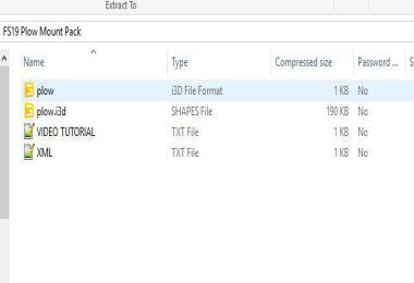 Plow Mount for trucks (with tutorial) v1.0