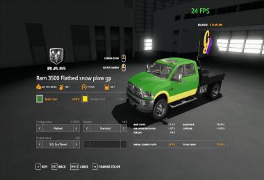 Ram 3500 snowplow gp edition v1.0