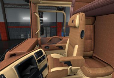 Renault Magnum Light Bordo Leather Interior 1.35.x