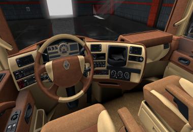 Renault Magnum Light Bordo Leather Interior 1.35.x