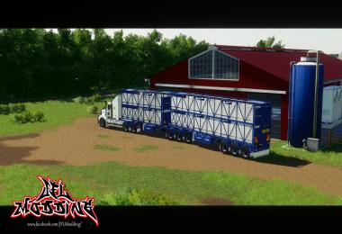 Rytrans B-Double Cattle Trailers v1.0