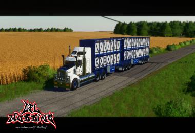 Rytrans B-Double Cattle Trailers v1.0