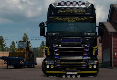 Swedish Metal Skin for Scania RJL v1.0