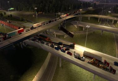 Trains Everywhere (road nightmare) addon v1.0