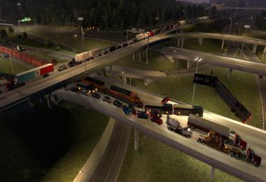 Trains Everywhere (road nightmare) addon v1.0