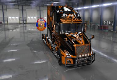  Tuning for the truck Volvo VNL 2018 v2.21 1.35