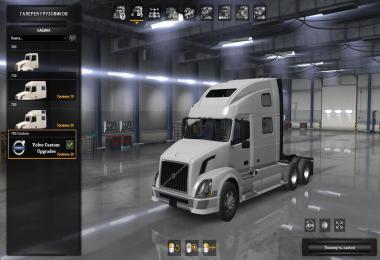 SCS Volvo VNL 780 Custom Parts and Upgrades v0.1.7