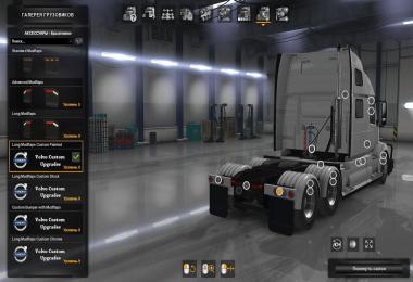 SCS Volvo VNL 780 Custom Parts and Upgrades v0.1.7