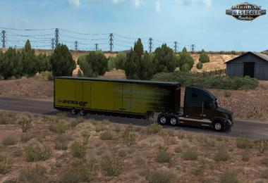 [ATS] Trailer RD Moving Van + 17 Skins 1.35.x
