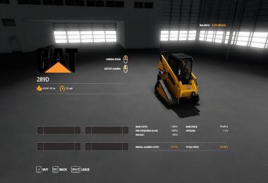 CAT 289D v1.0.0.0
