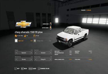 Chevy Silverado 1500 plow v1.0