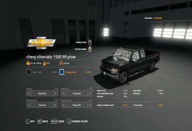 Chevy Silverado 1500 plow v1.0