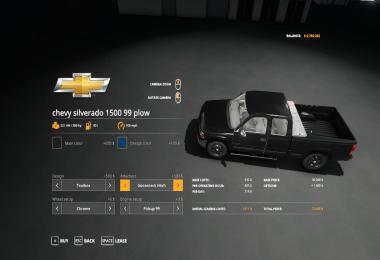 Chevy Silverado 1500 plow v1.0
